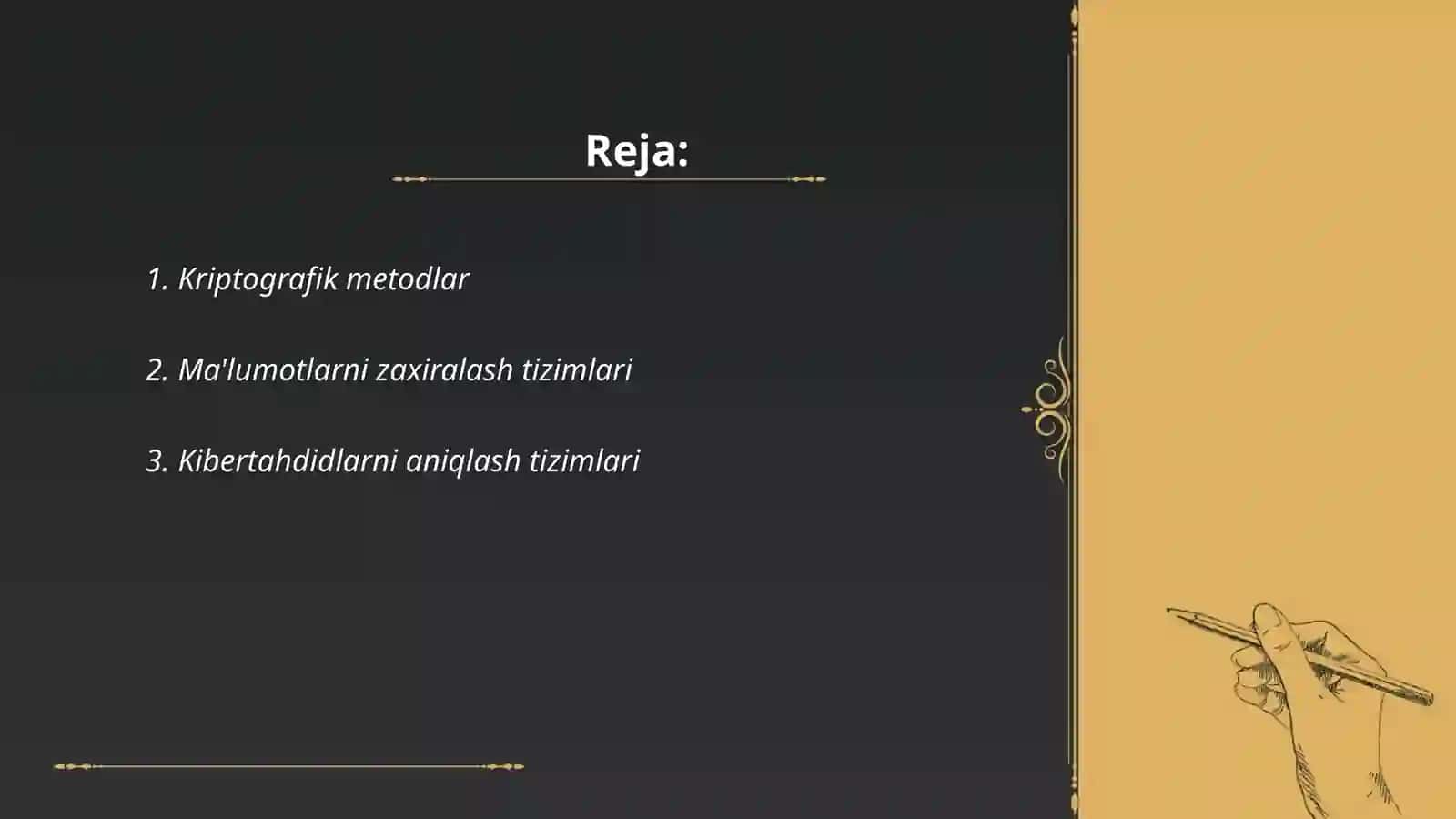 Kriptografik metodlar 2