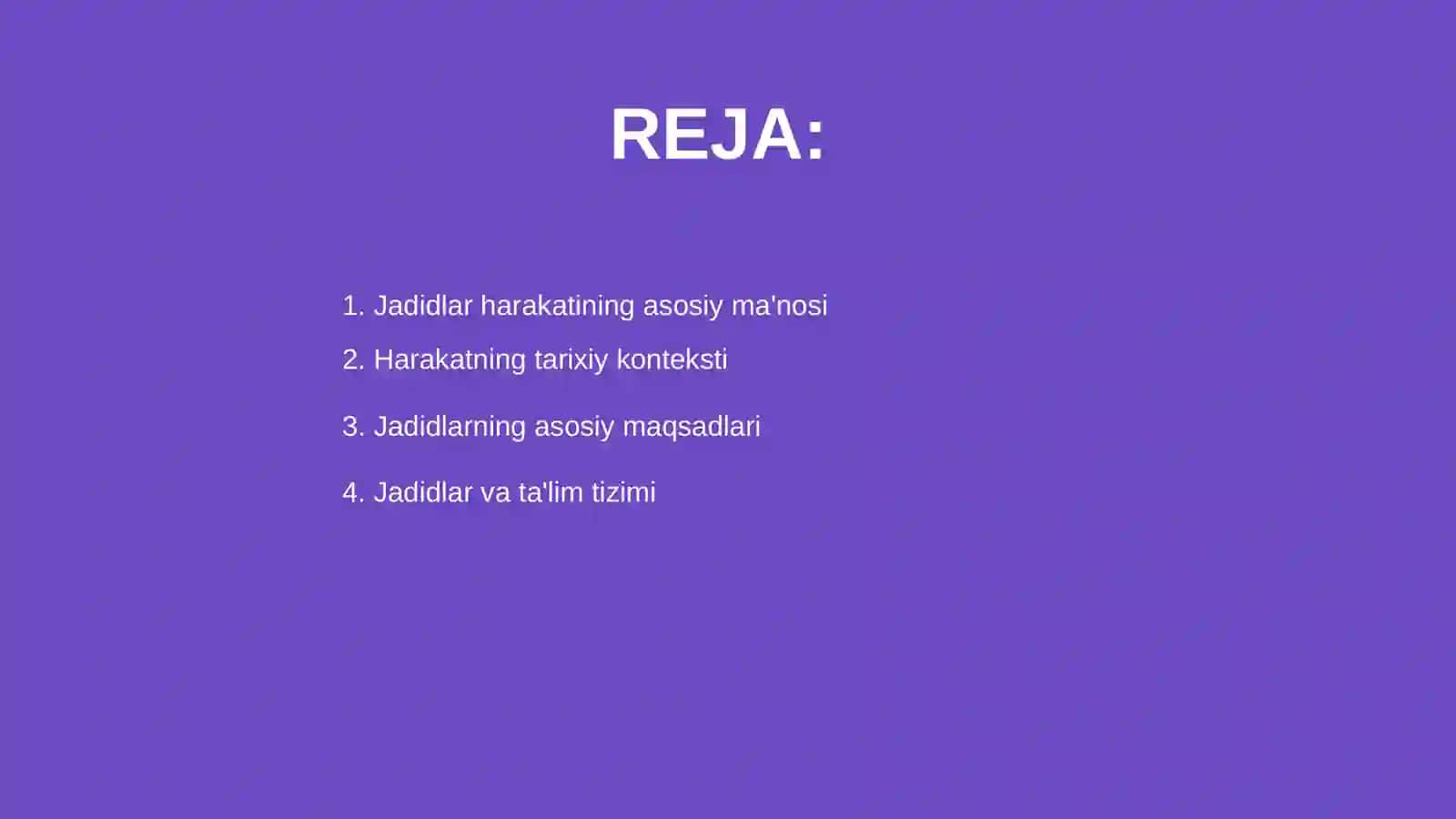 Jadidlar harakati 2