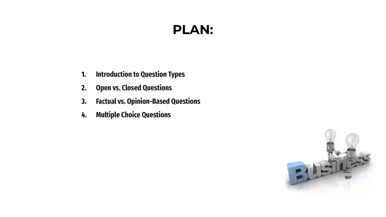 Question Types 2