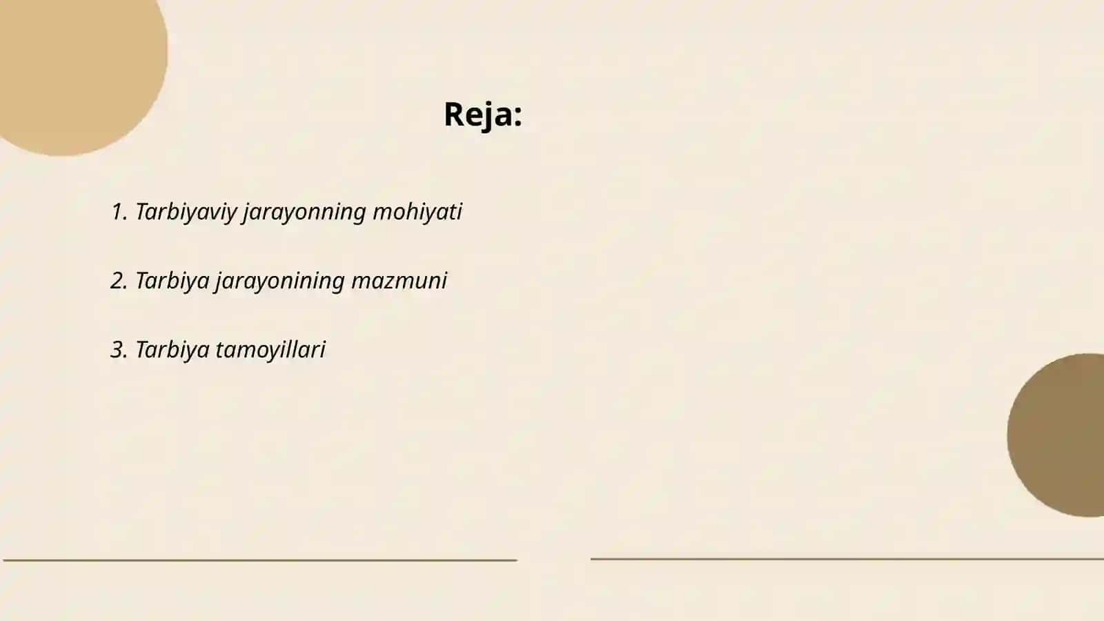 Tarbiya jarayonining mohiyati, mazmuni, tarbiya tamoyillari va metodlari 2