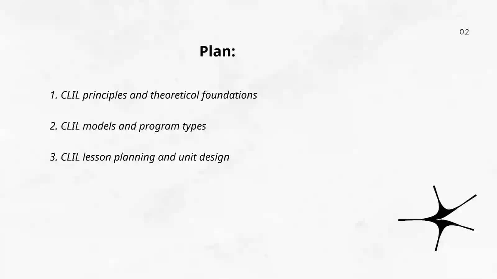 Content and Language integrated learning (CLIL) 2