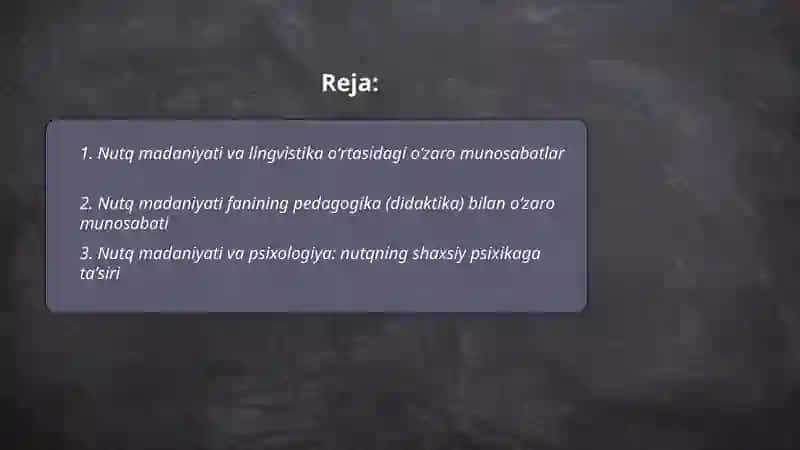 Nutq madaniyati va lingvistika oʻrtasidagi oʻzaro munosabatlar 2