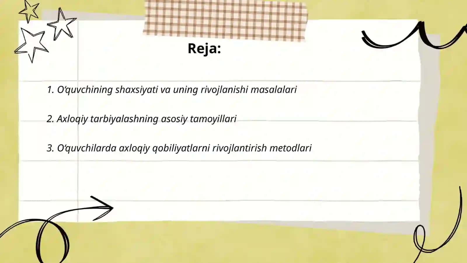 Ma'naviy va ma'rifiy tarbiya 2