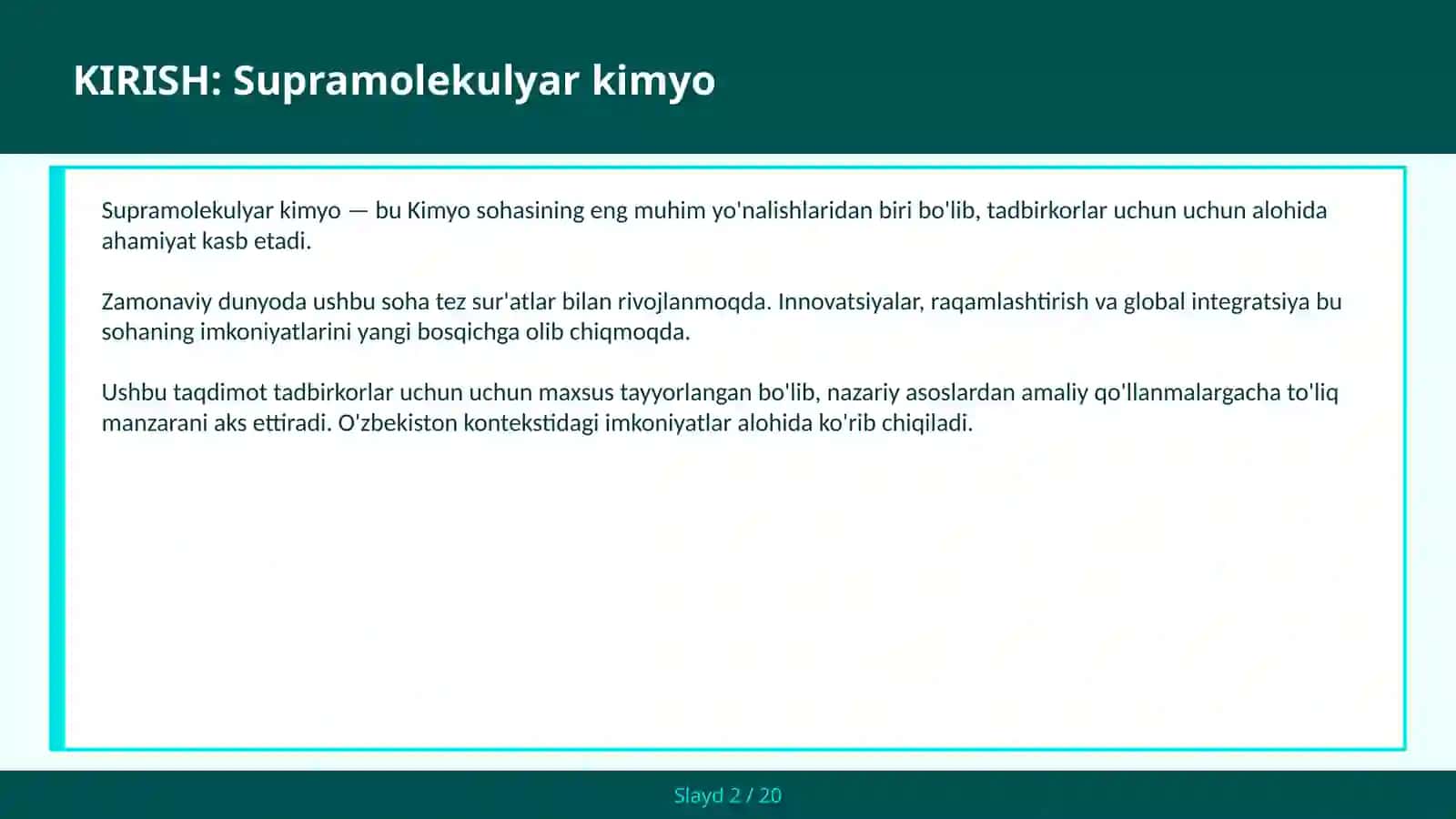 Supramolekulyar kimyo 2