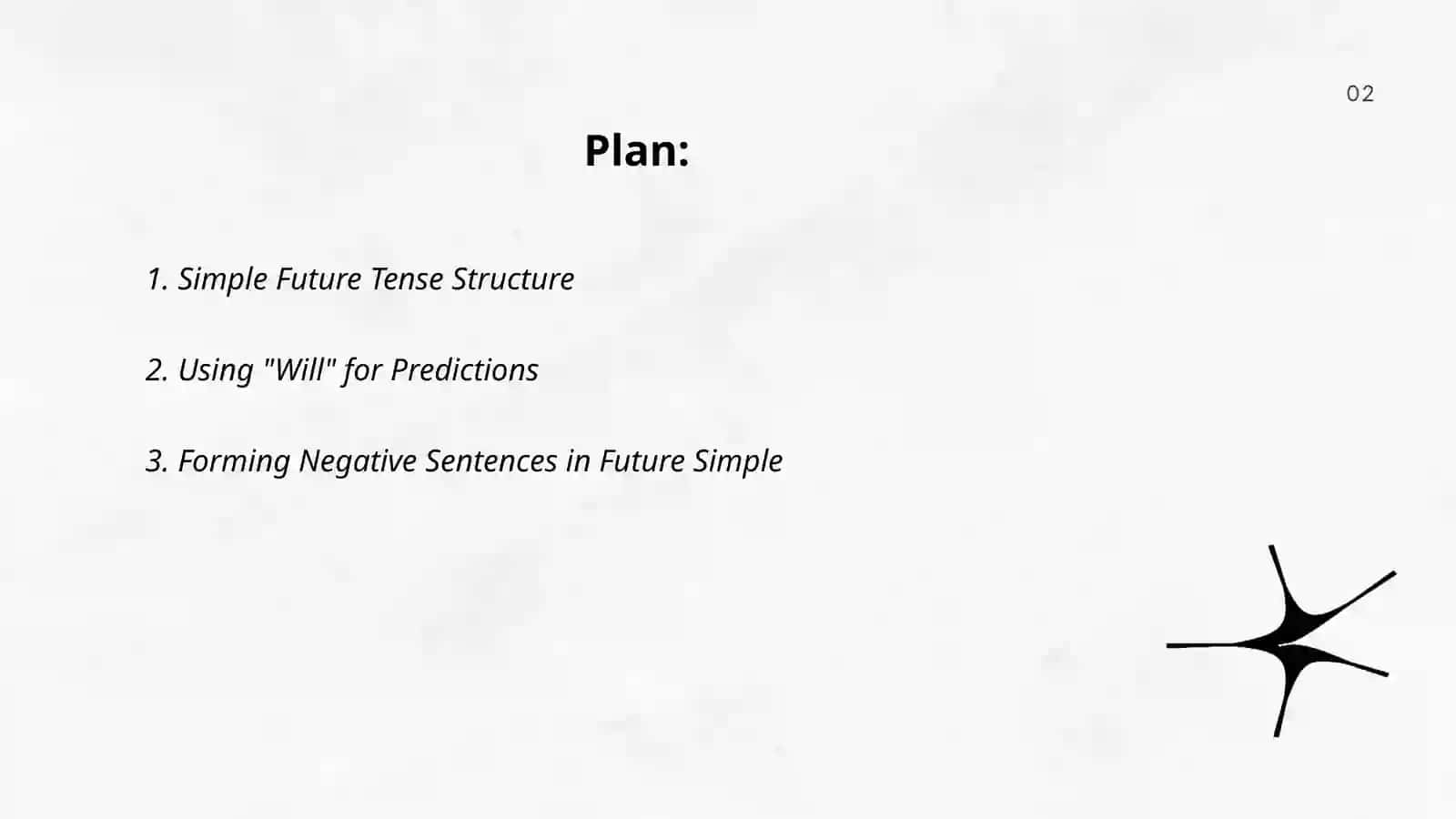 Future simple 2