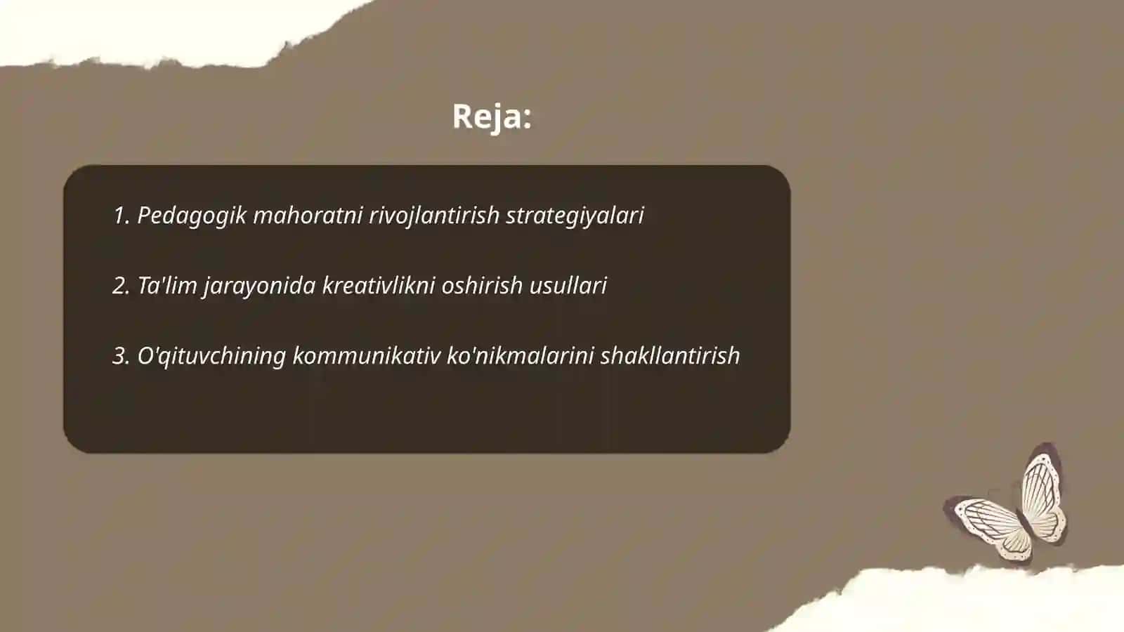 Pedagogik qobiliyatni shakllantirish yo'llari 2