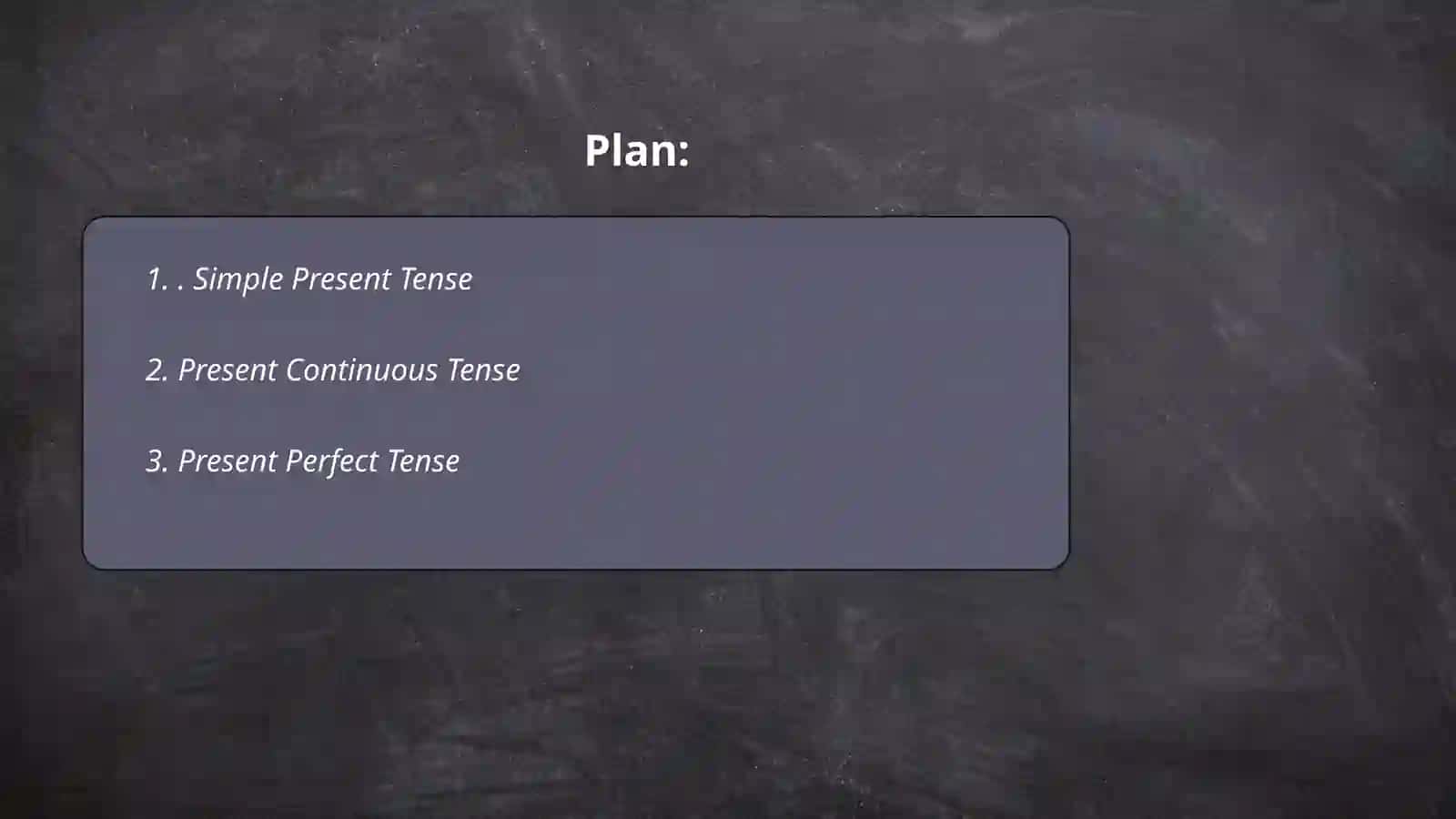 Simple Present Tense 2