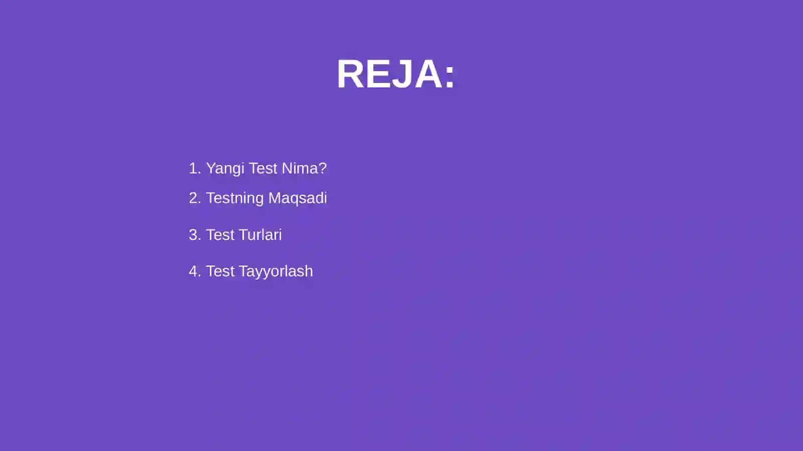 Yangi Test 2