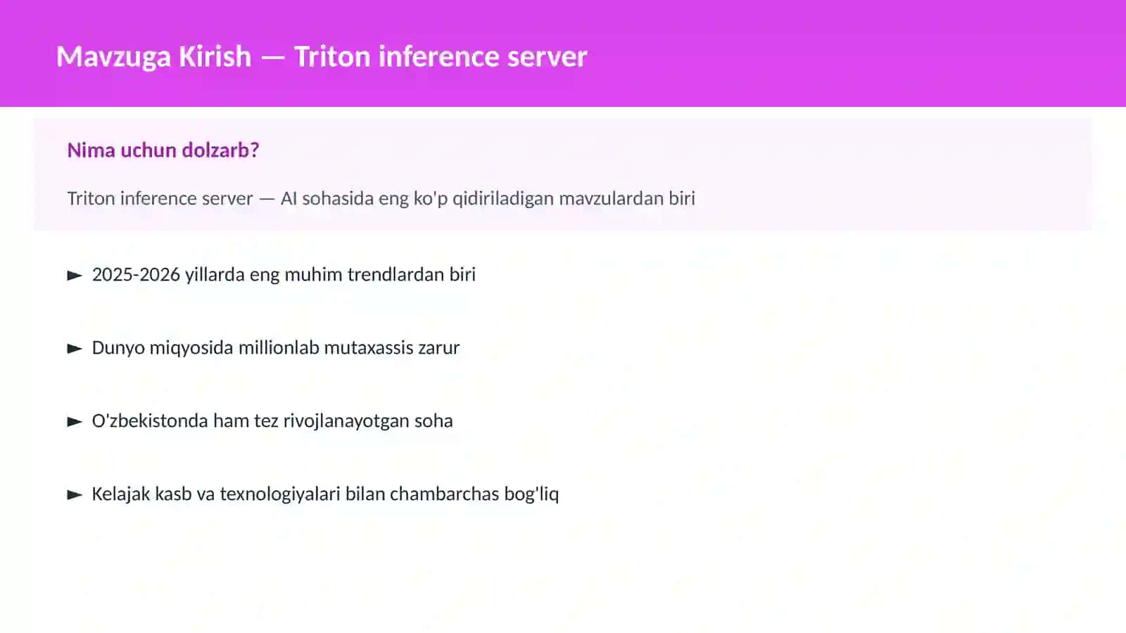Triton inference server 2