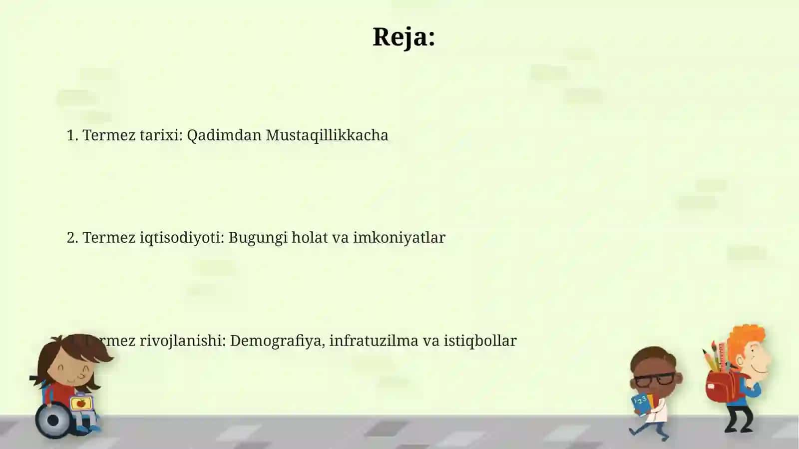 Termez shaharining tarixi, iqtisodiyoti va rivojlanishi 2