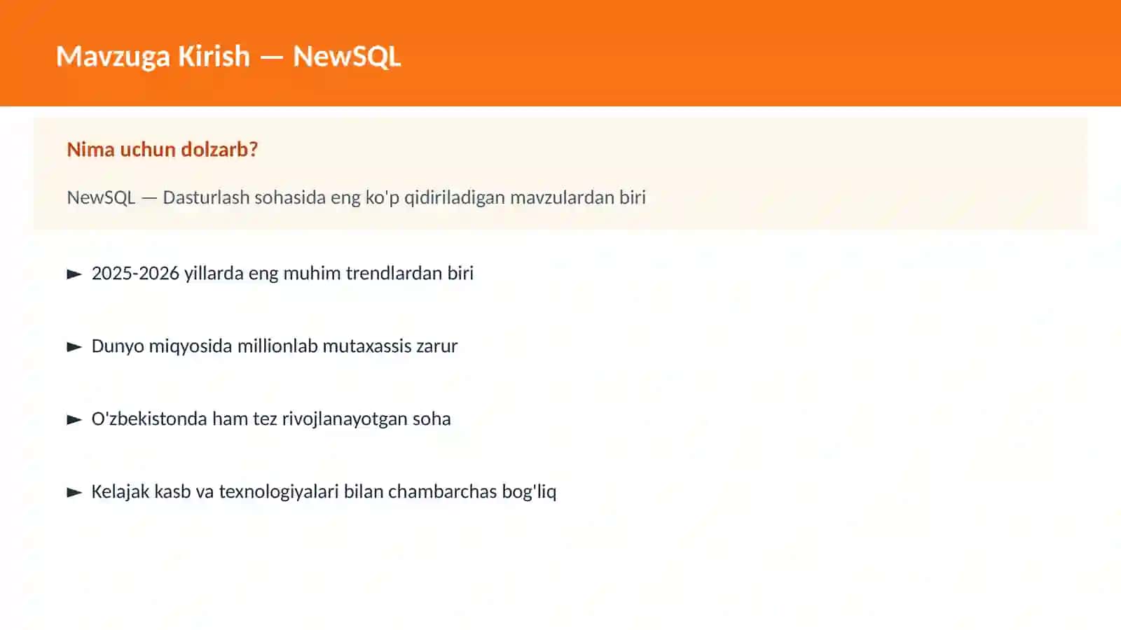 NewSQL 2
