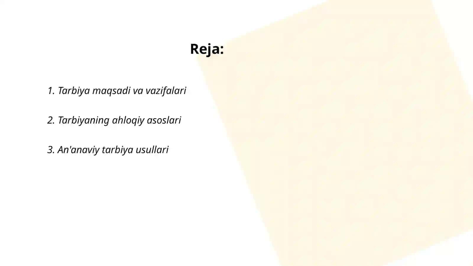 Tarbiya usullari va shakillari 2