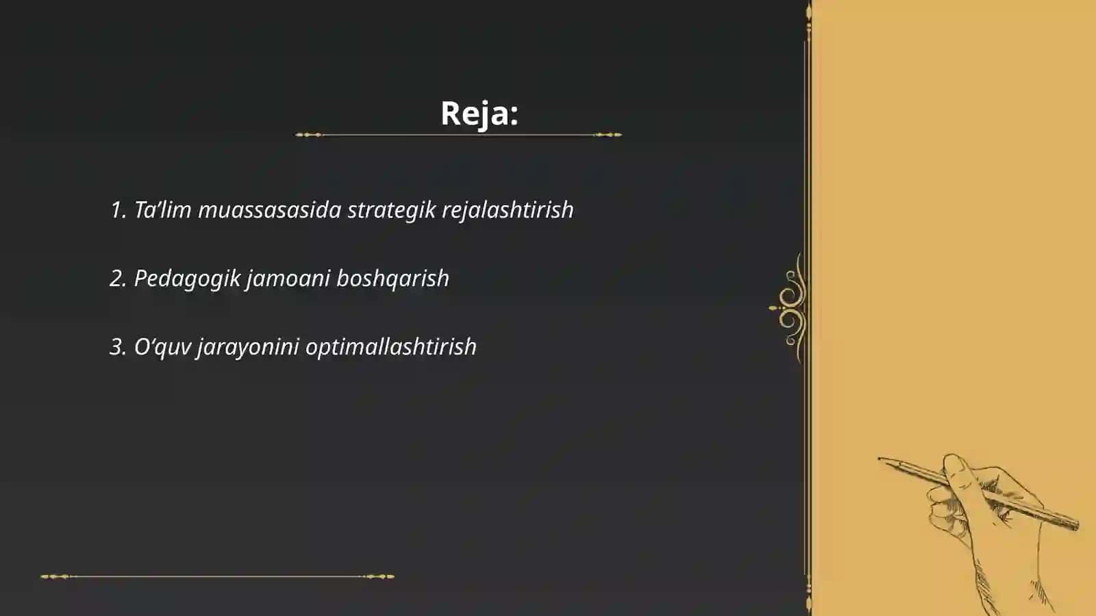 Taʼlim muassasasi menejmenti 2