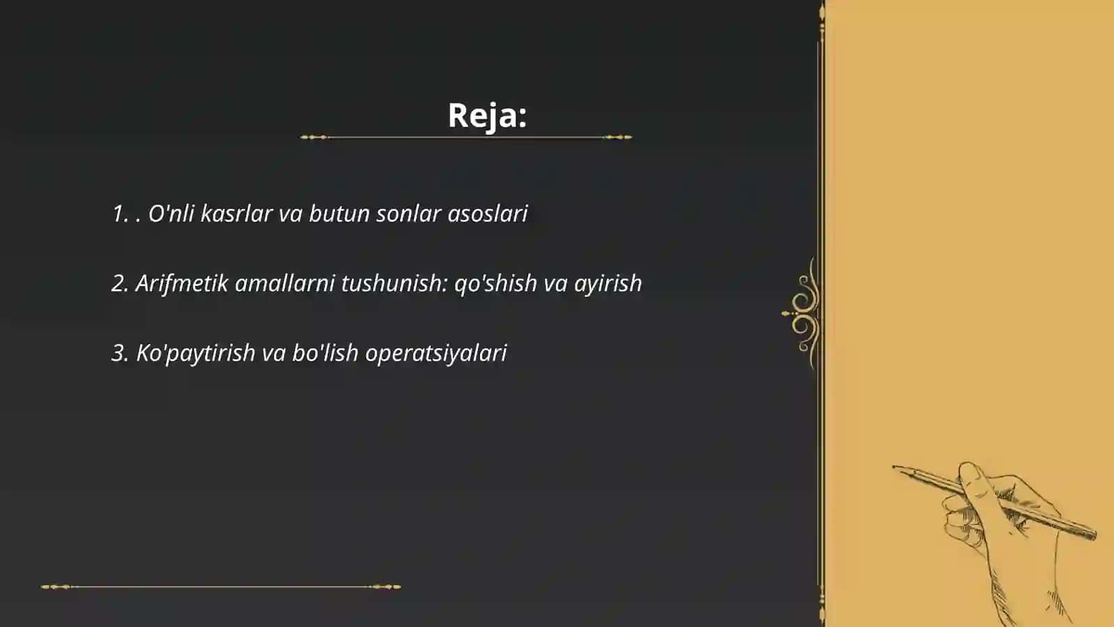 1000 ichida nomanfiy butun sonlar ustida arifmetik amallarni oʻrganish metodikasi 2