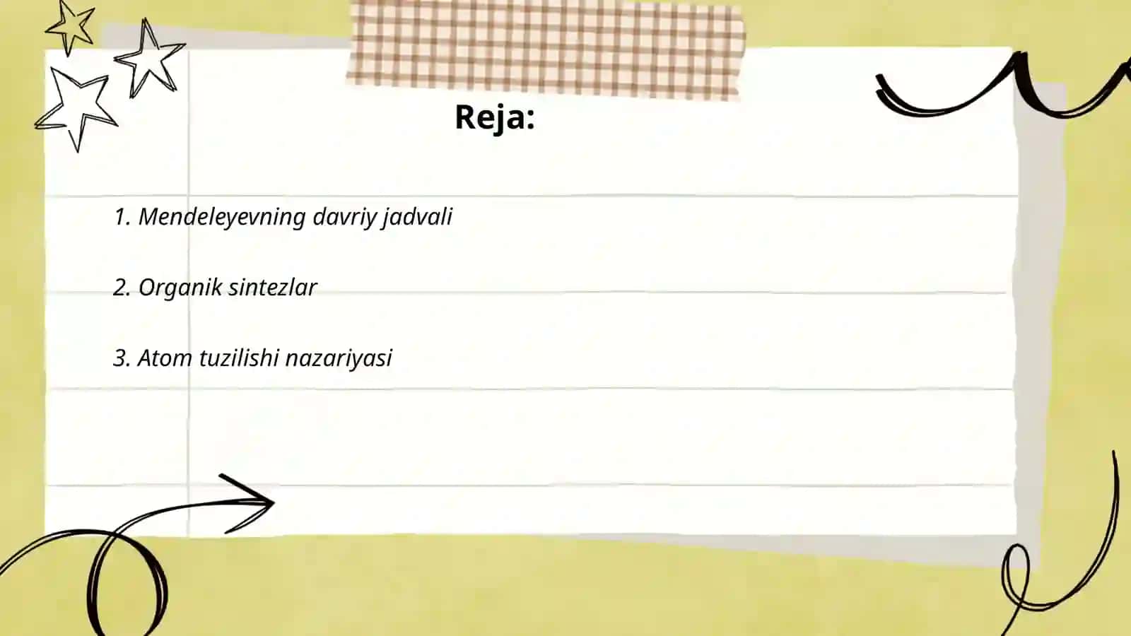 Mendeleyevning davriy jadvali 2