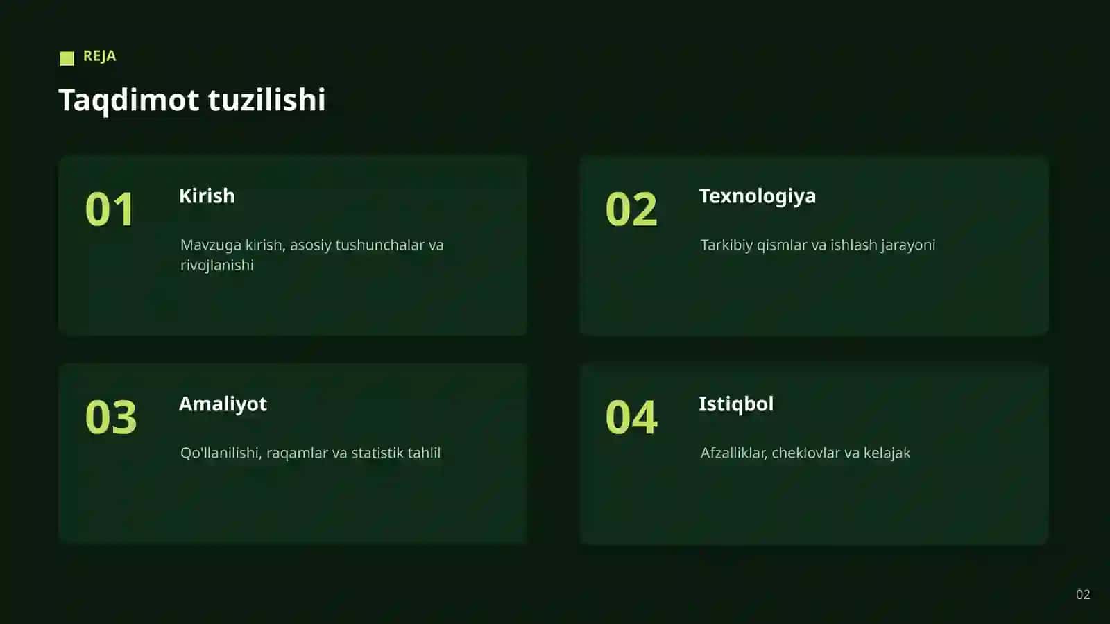 Identifikatsiyani boshqarish 2