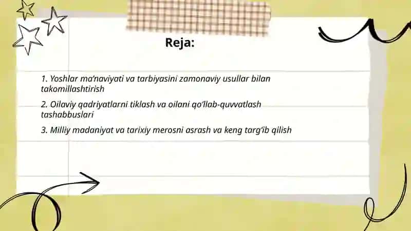 Yangi O‘zbekistonda amalga oshirilayotgan ma’naviy o‘zgarishlar 2