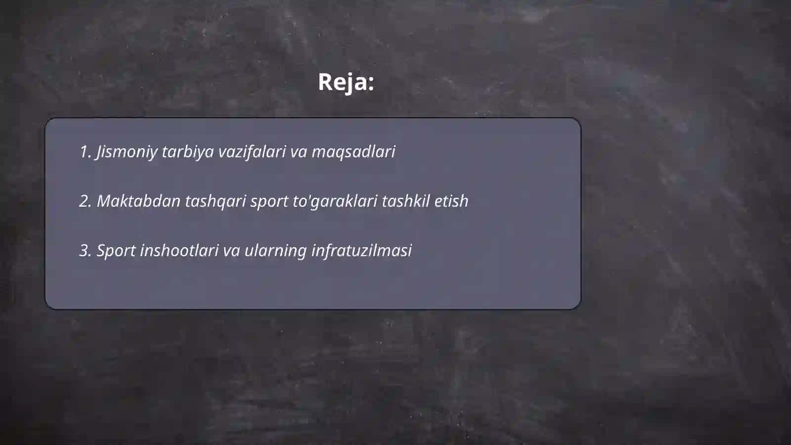 Jismoniy tarbiya vazifalari 2
