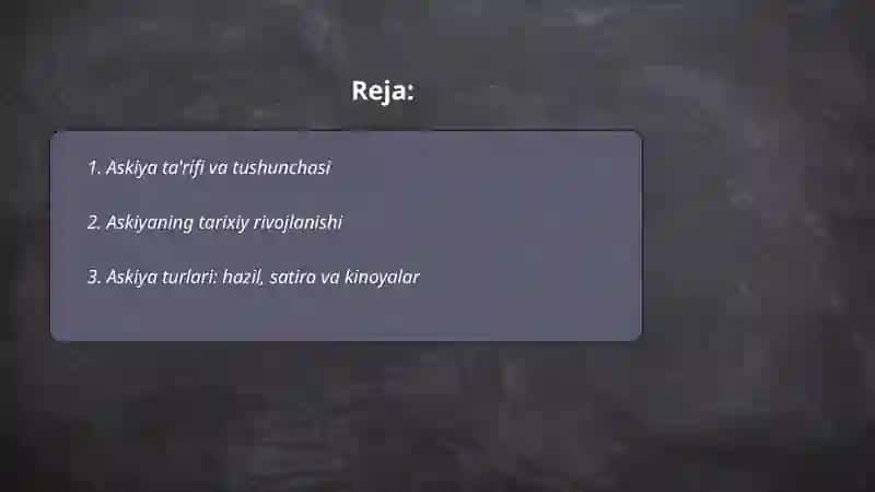 Askiya haqida 2