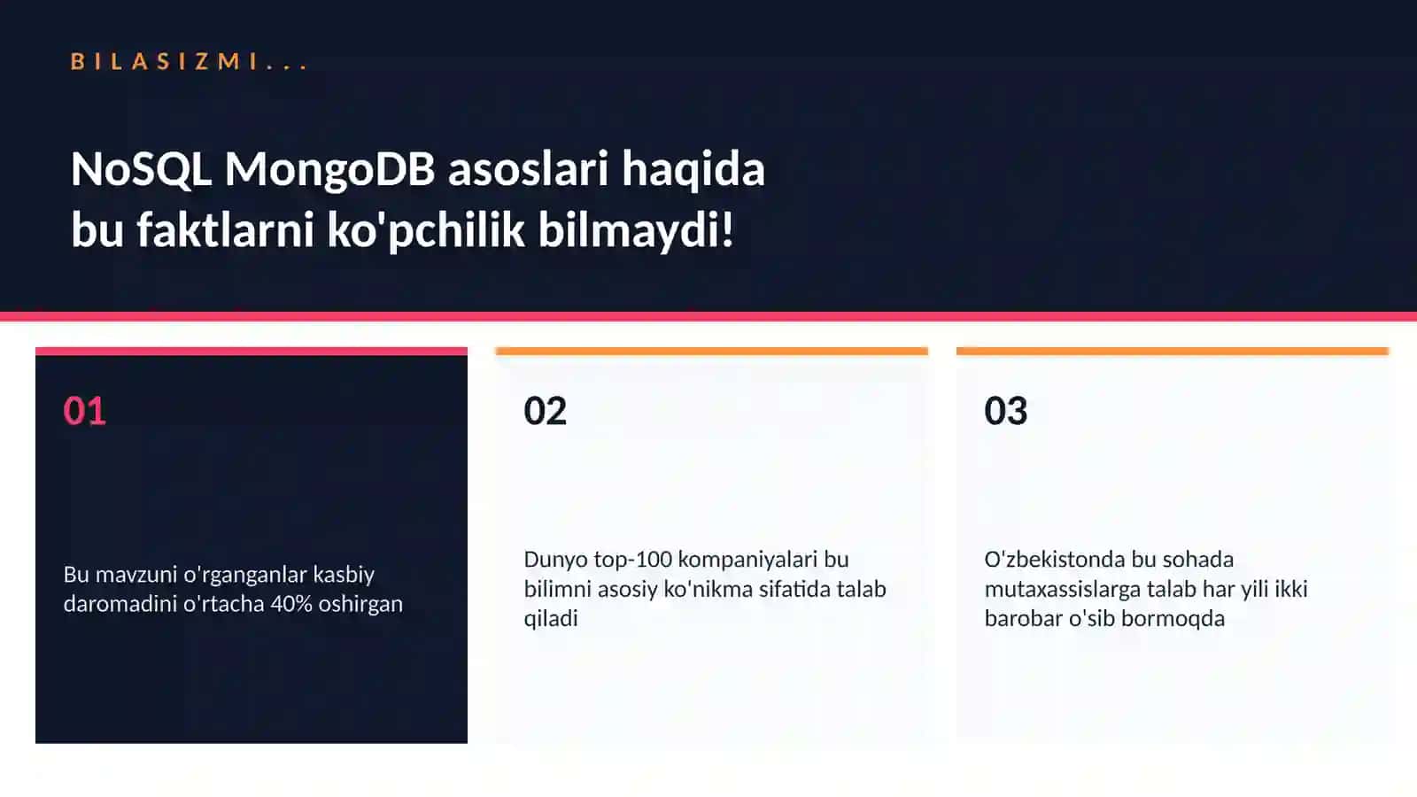 NoSQL MongoDB asoslari 2