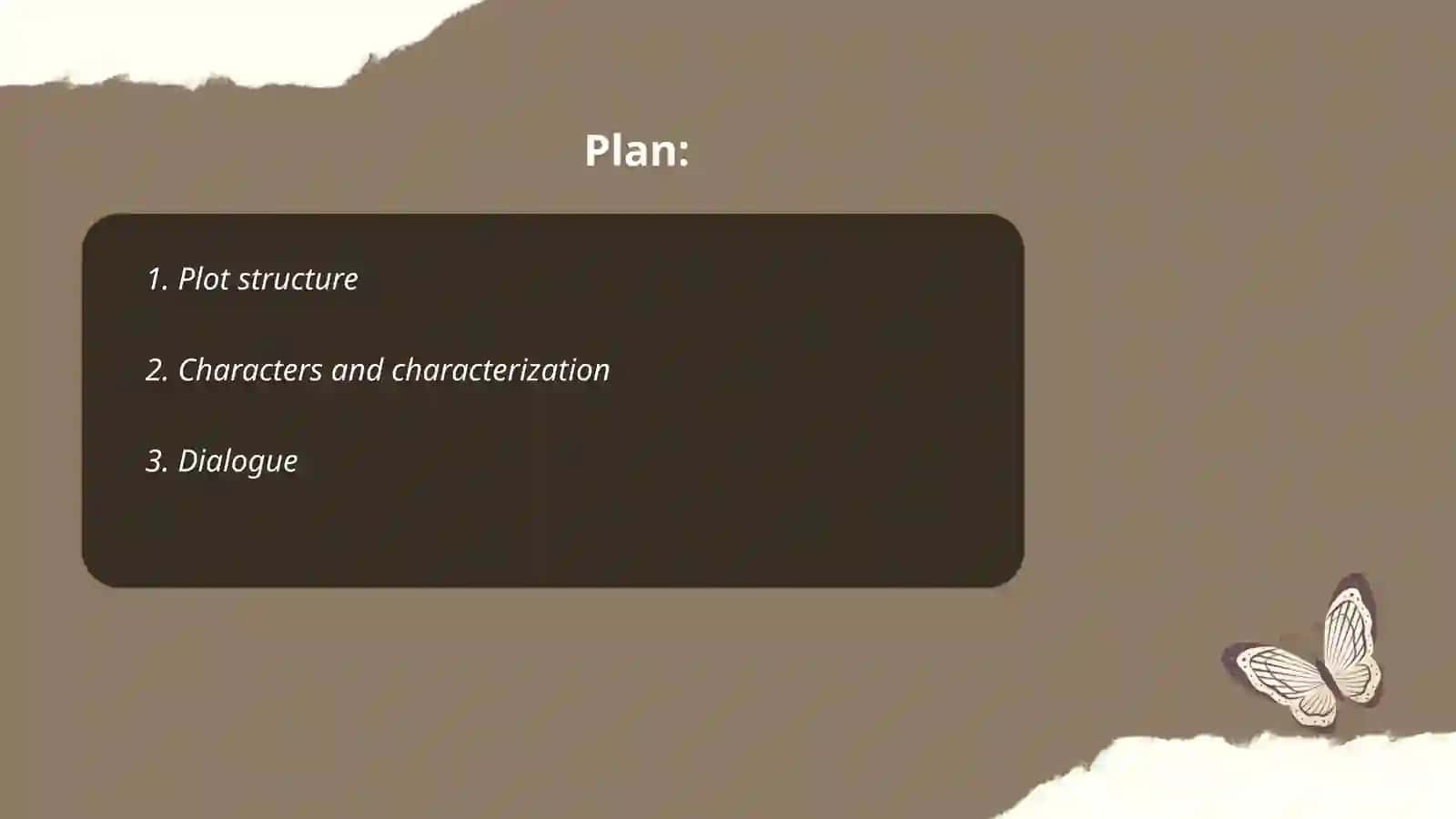 Elements of drama 2