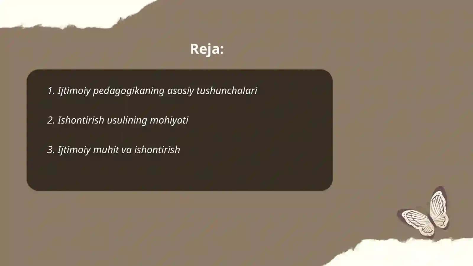 Ijtimoiy pedagogikada ishontirish metodi 2