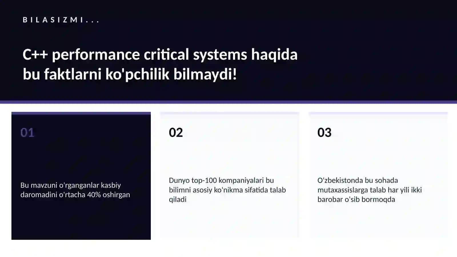 C++ performance critical systems 2