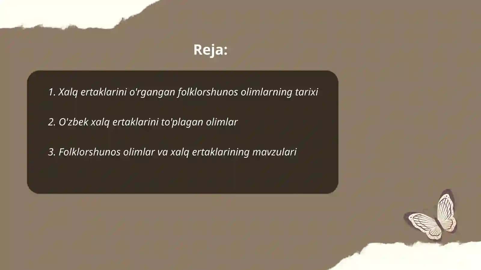 Xalq ertaklarini o'rgangan folklorshunos olimlar faoliyati 2