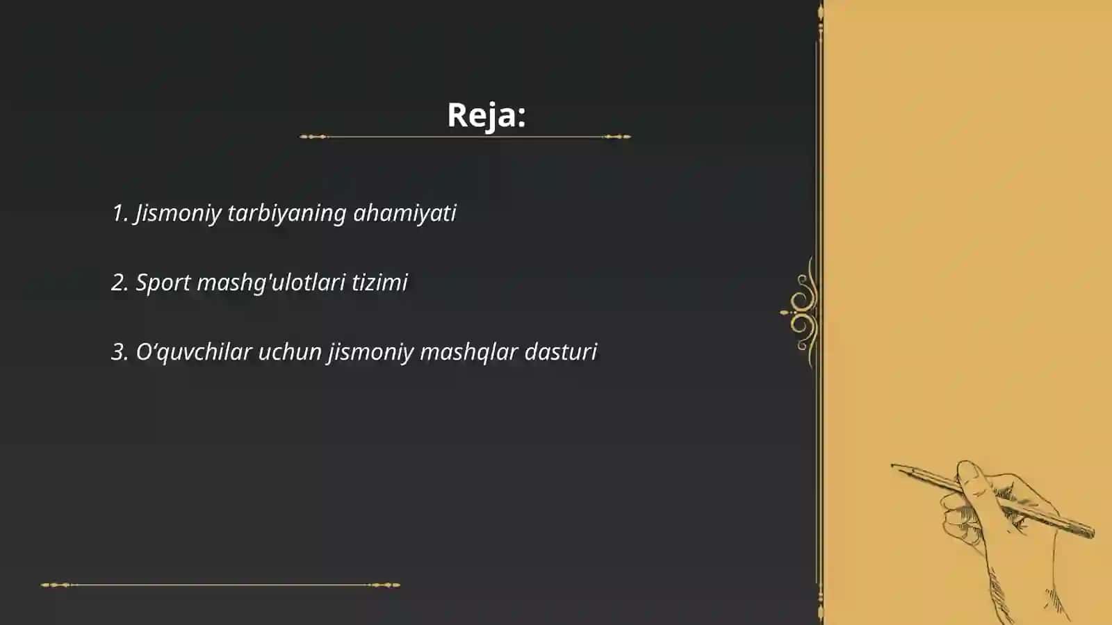 Oʻquvchilarning jismoniy va estetik tarbiyasi 2