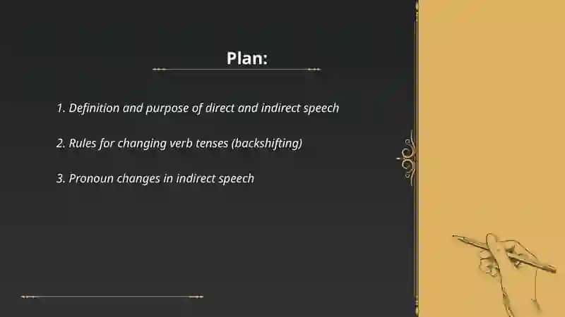 Direct and Indirect Speech 2