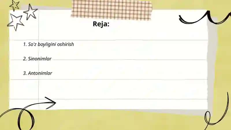 Boshlangʻich sinf ona tili darslarida lugʻat ustida ishlash 2