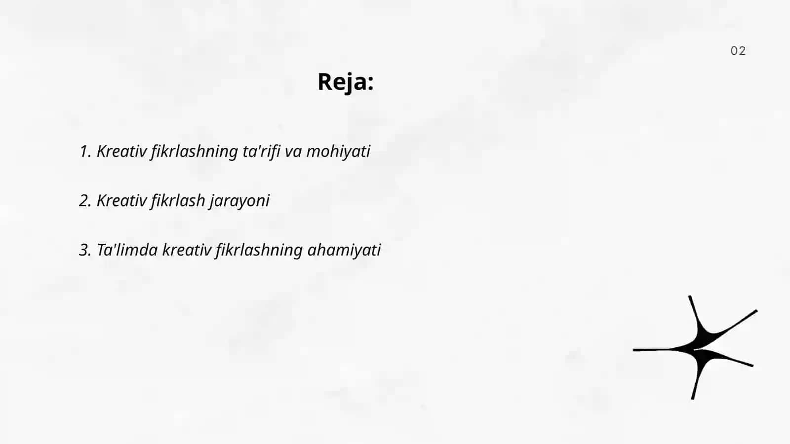 Ta'lim jarayonida kreativ fikrlashning o'ziga xos xususiyatlari 2