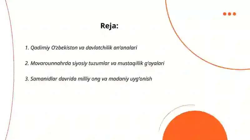 Oʻzbekiston mustaqillik gʻoyalarining tarixiy asoslari 2