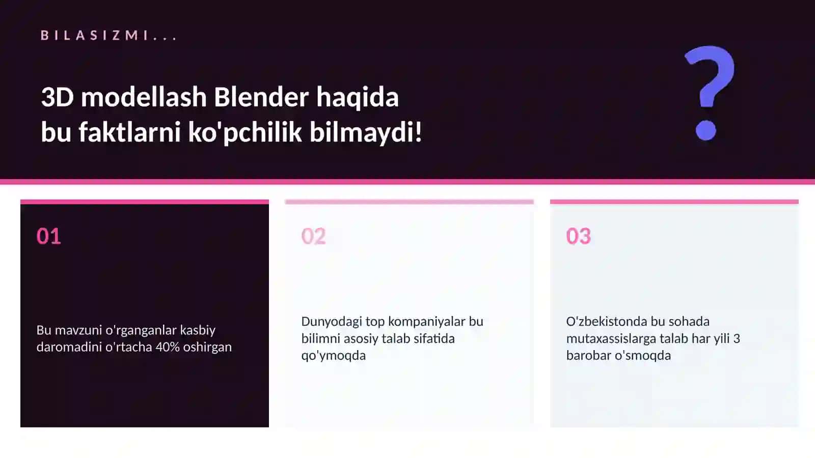 3D modellash Blender 2