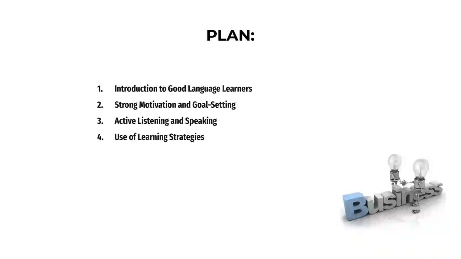 Features of good language learner 2