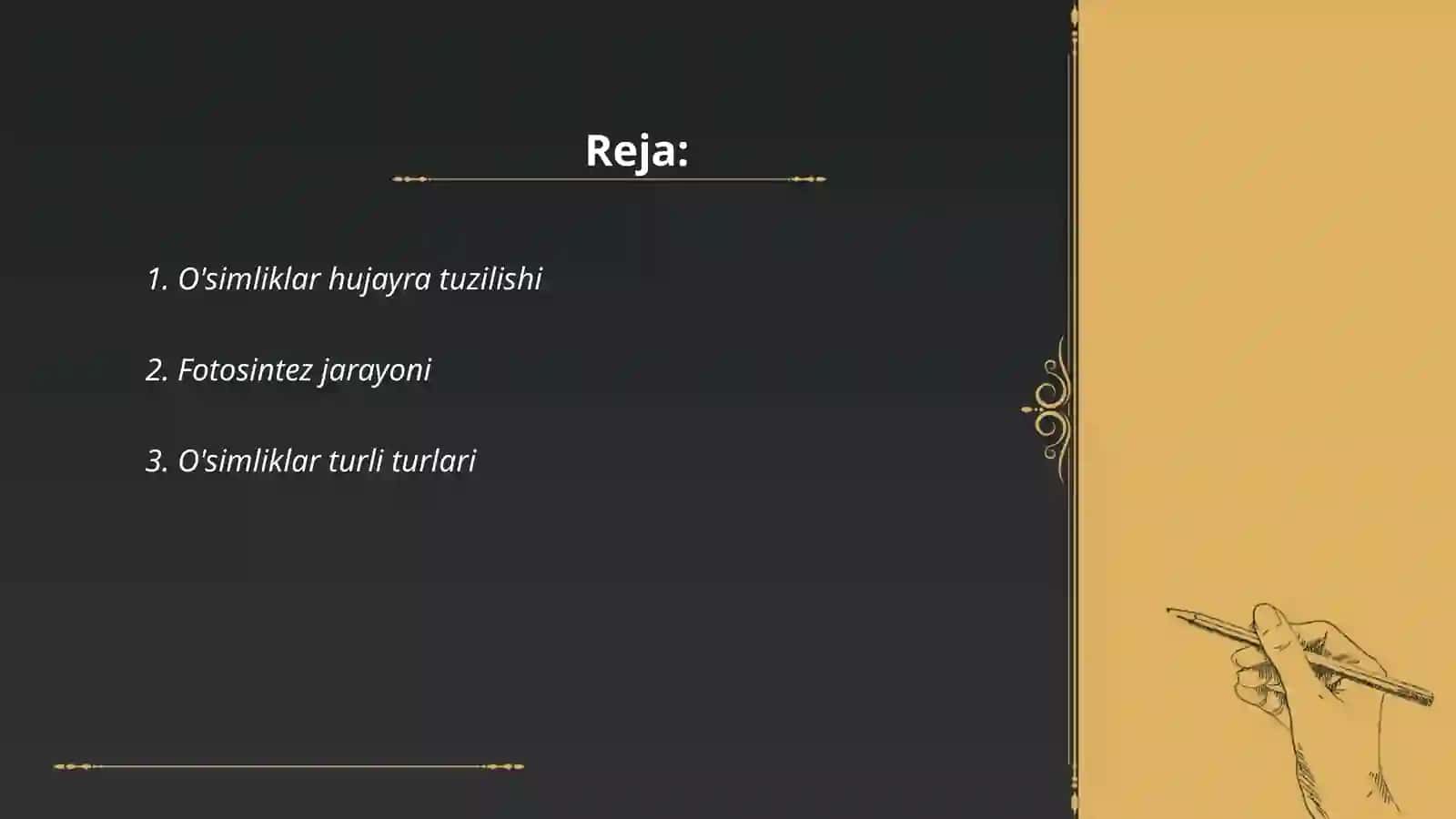 Òsimliklar emolgiyasi asoslari 2
