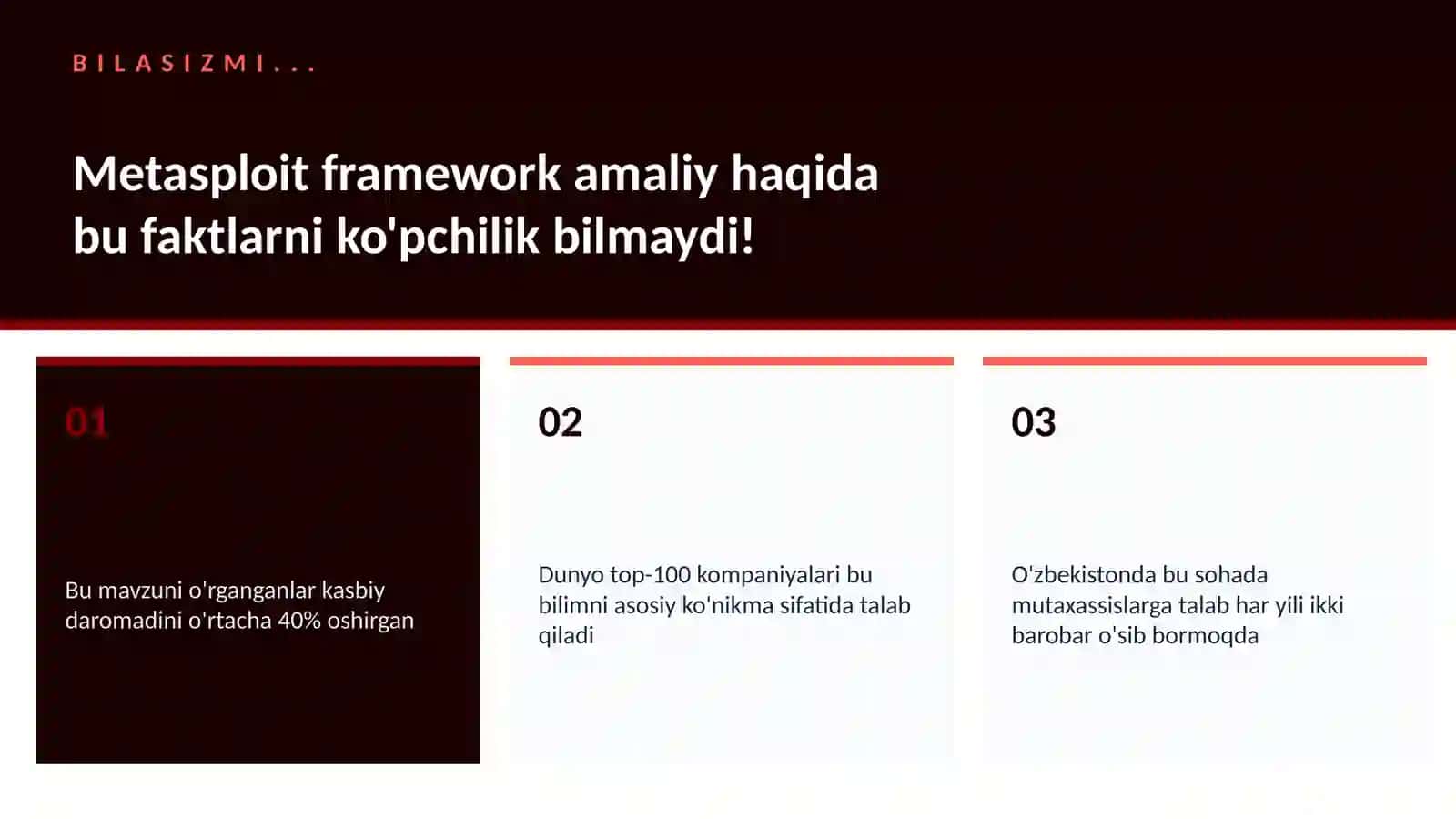 Metasploit framework amaliy 2