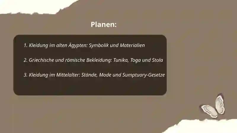 Kleider in der Geschichte 2