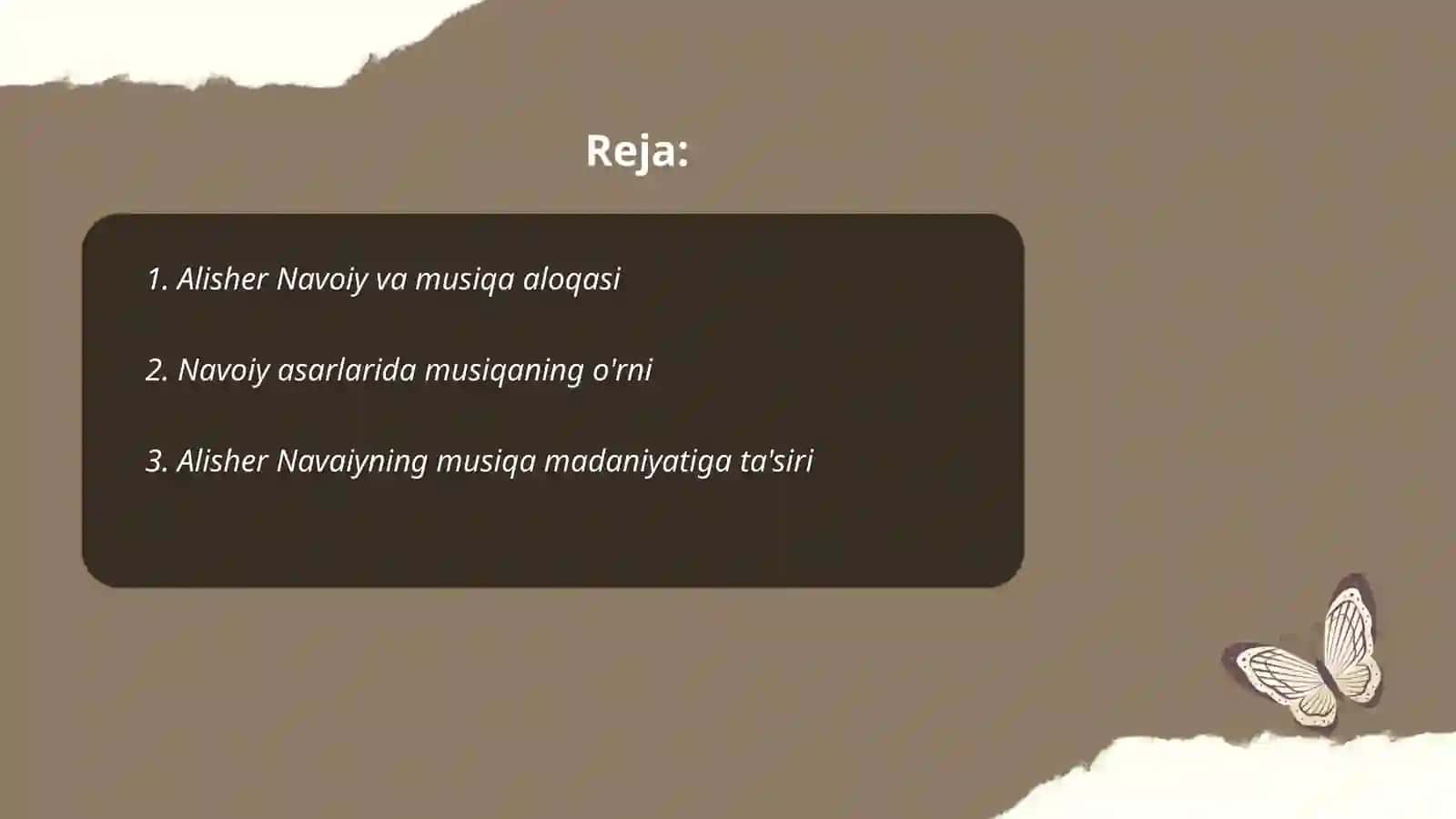 Alisher Navoiy va musiqa 2