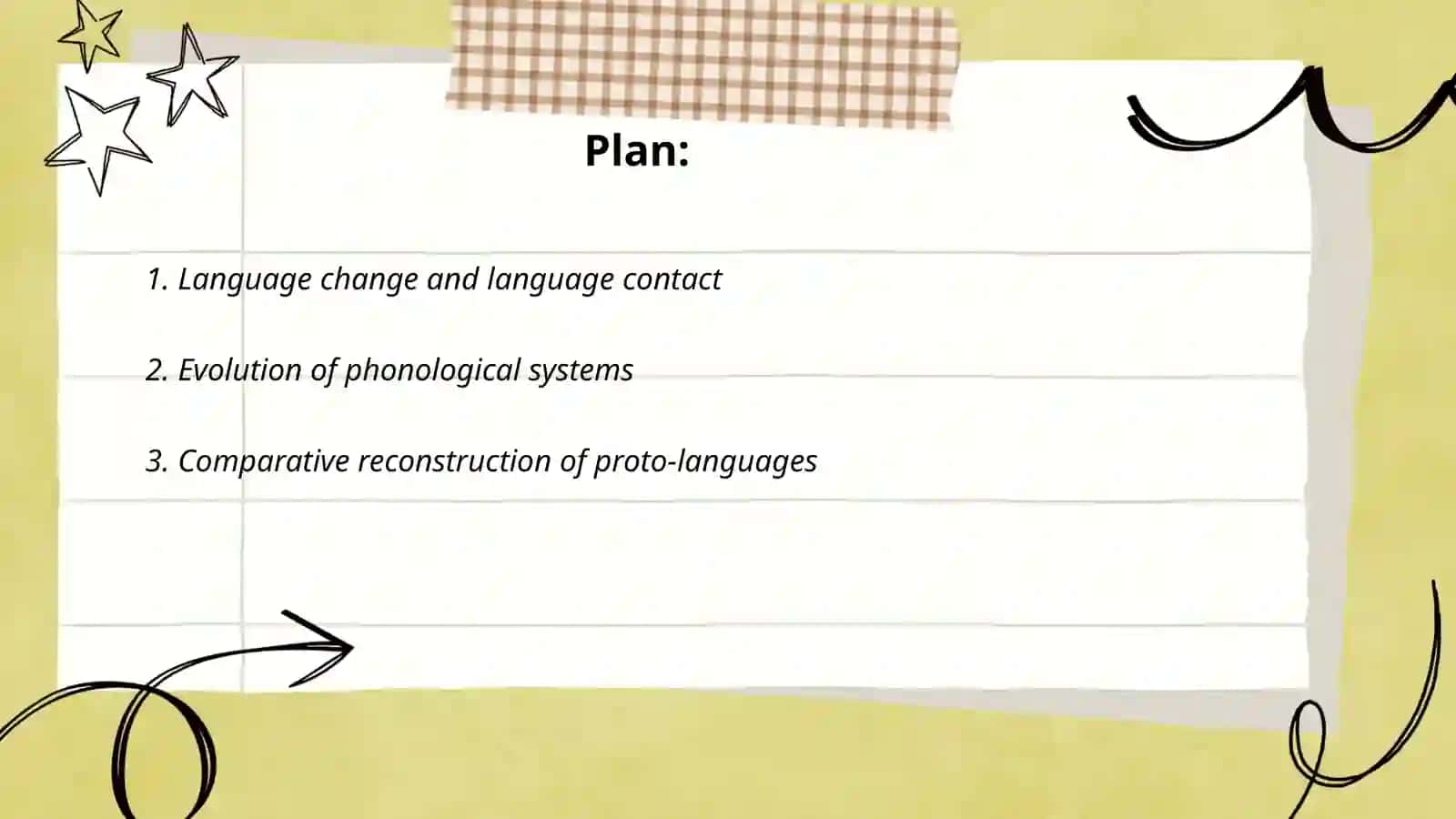 Comparative historical method in linguistics 2