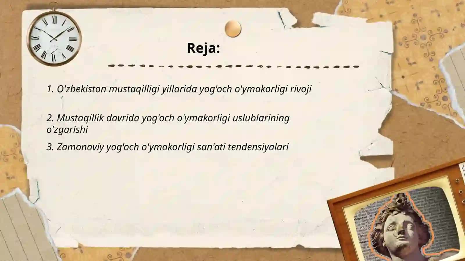 O‘zbekiston mustaqilligi yillarida yog‘och o‘ymakorligi san'ati 2