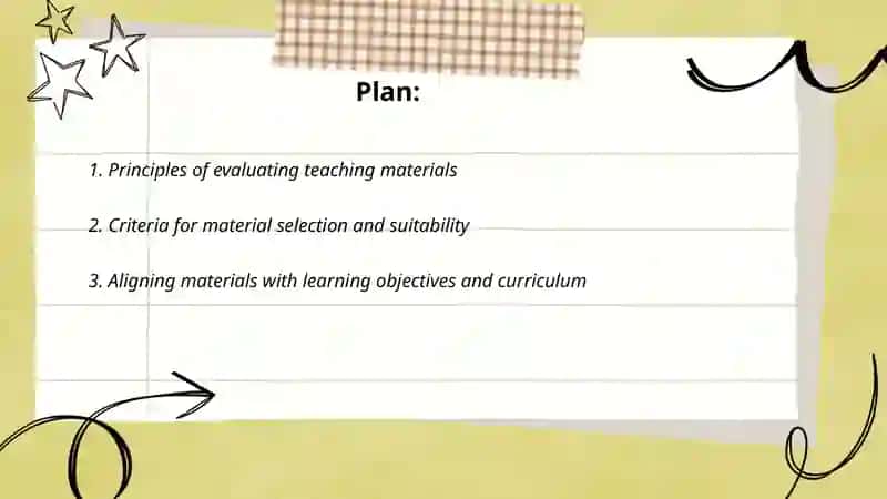 Lecture 7: The problem of evaluation and adaptation teaching materials 2