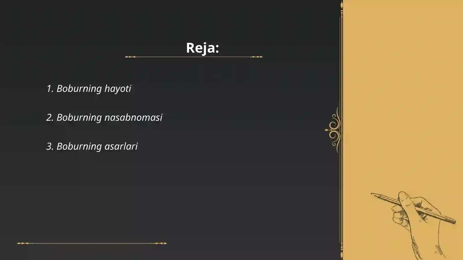 Boburning hayoti 2