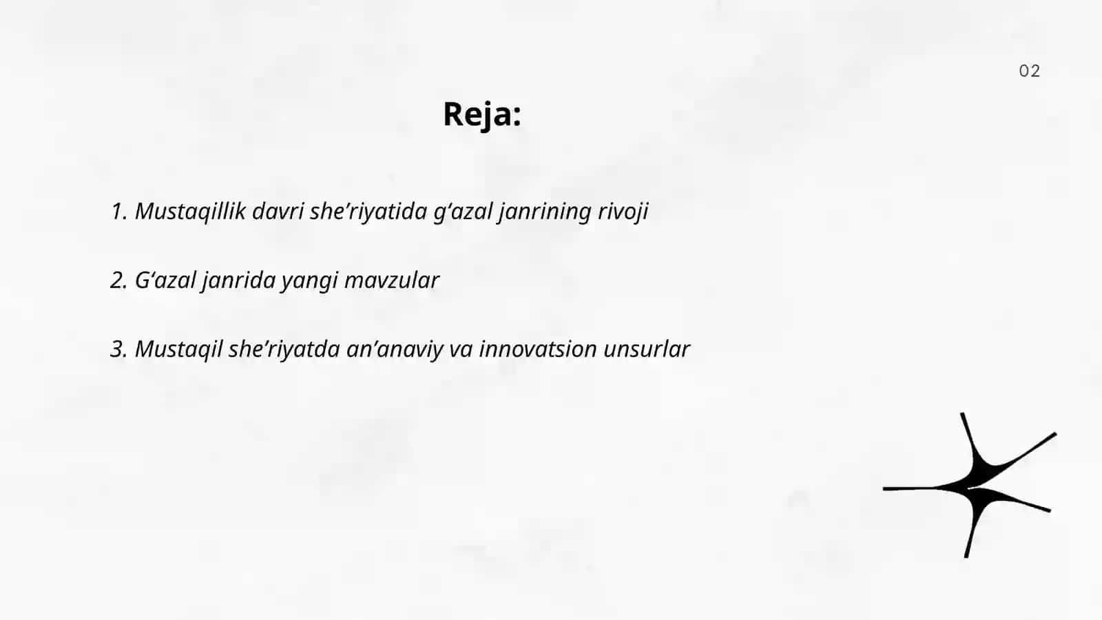 Mustaqillik Davri Sheʼriyatida Gʻazal Janri Tipologiyasi 2