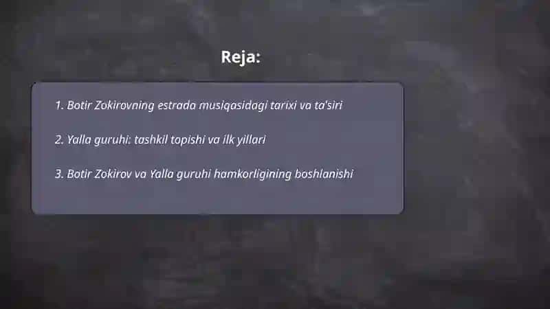 Botir Zokirov va Yalla guruhi 2