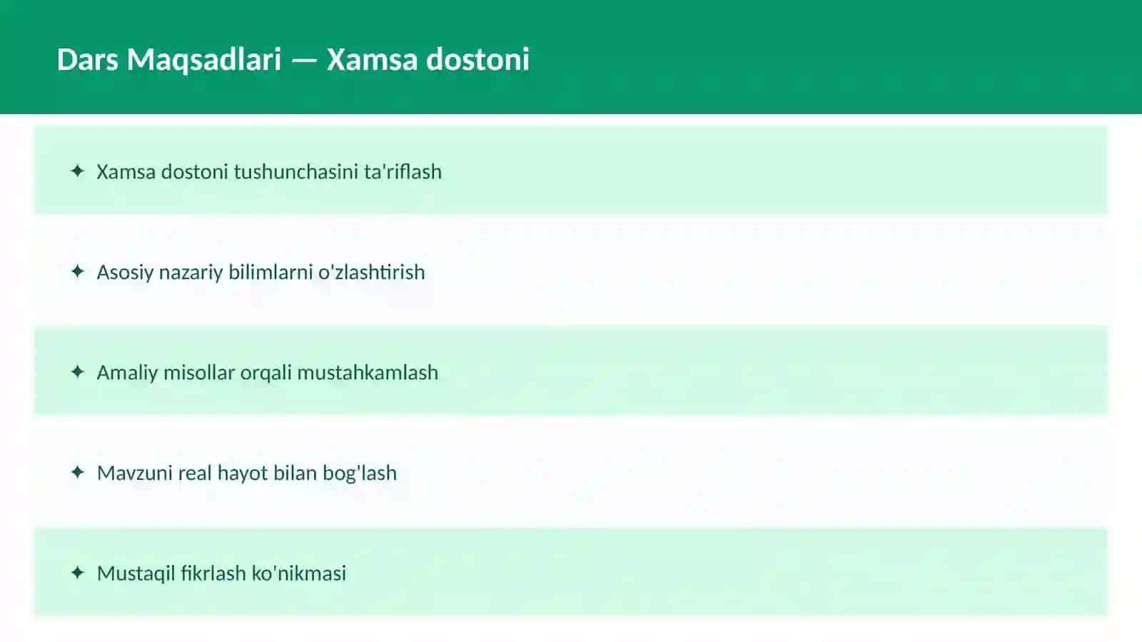 Xamsa dostoni 2