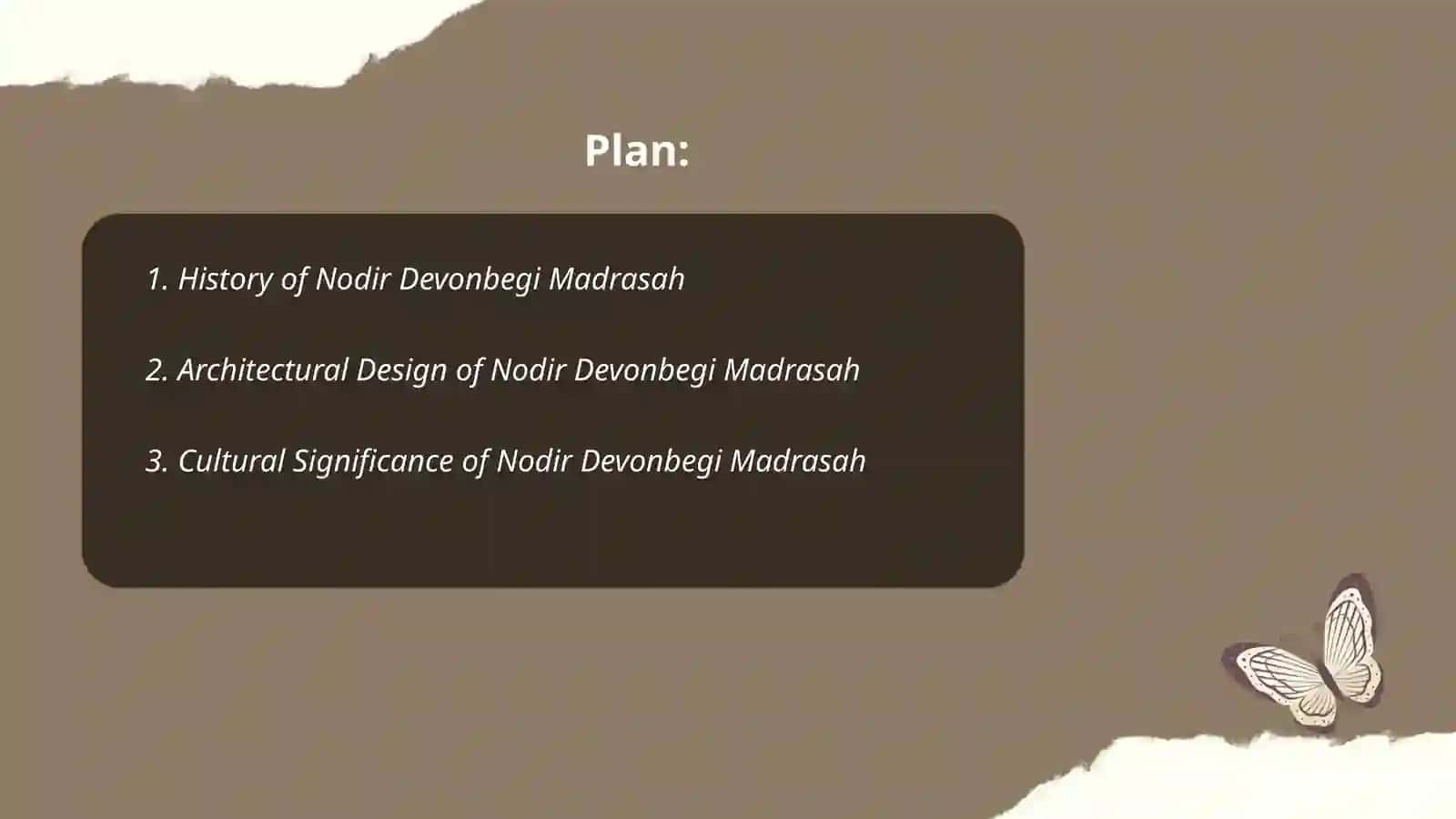 Nodir devonbegi Madrasasi 2