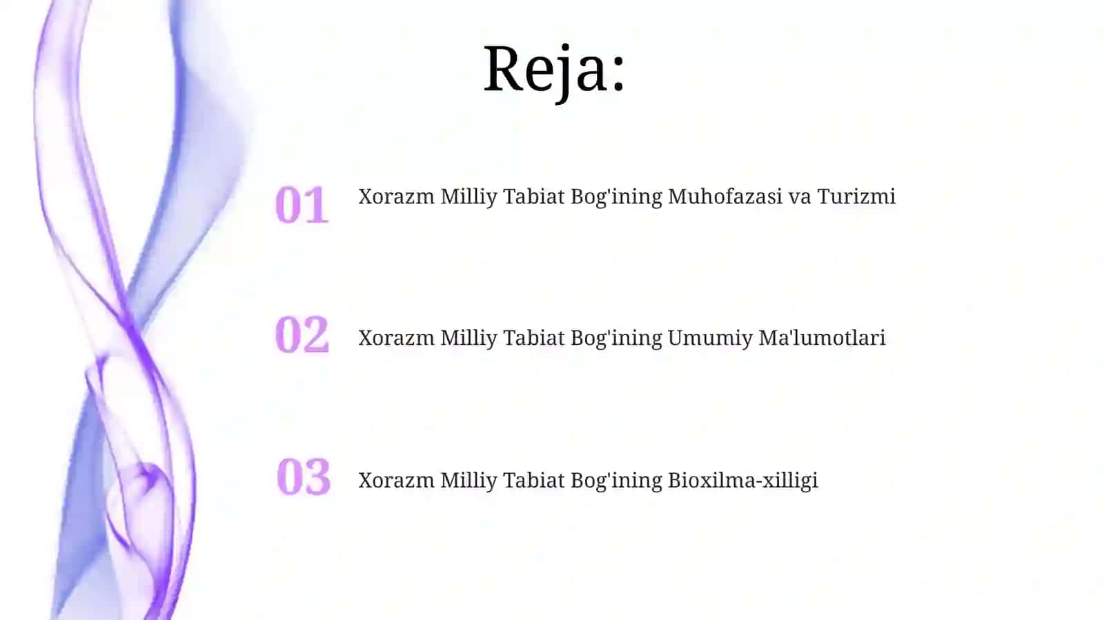 Xorazm Milliy Tabiat Bog'ining Bioxilma-xilligi 2
