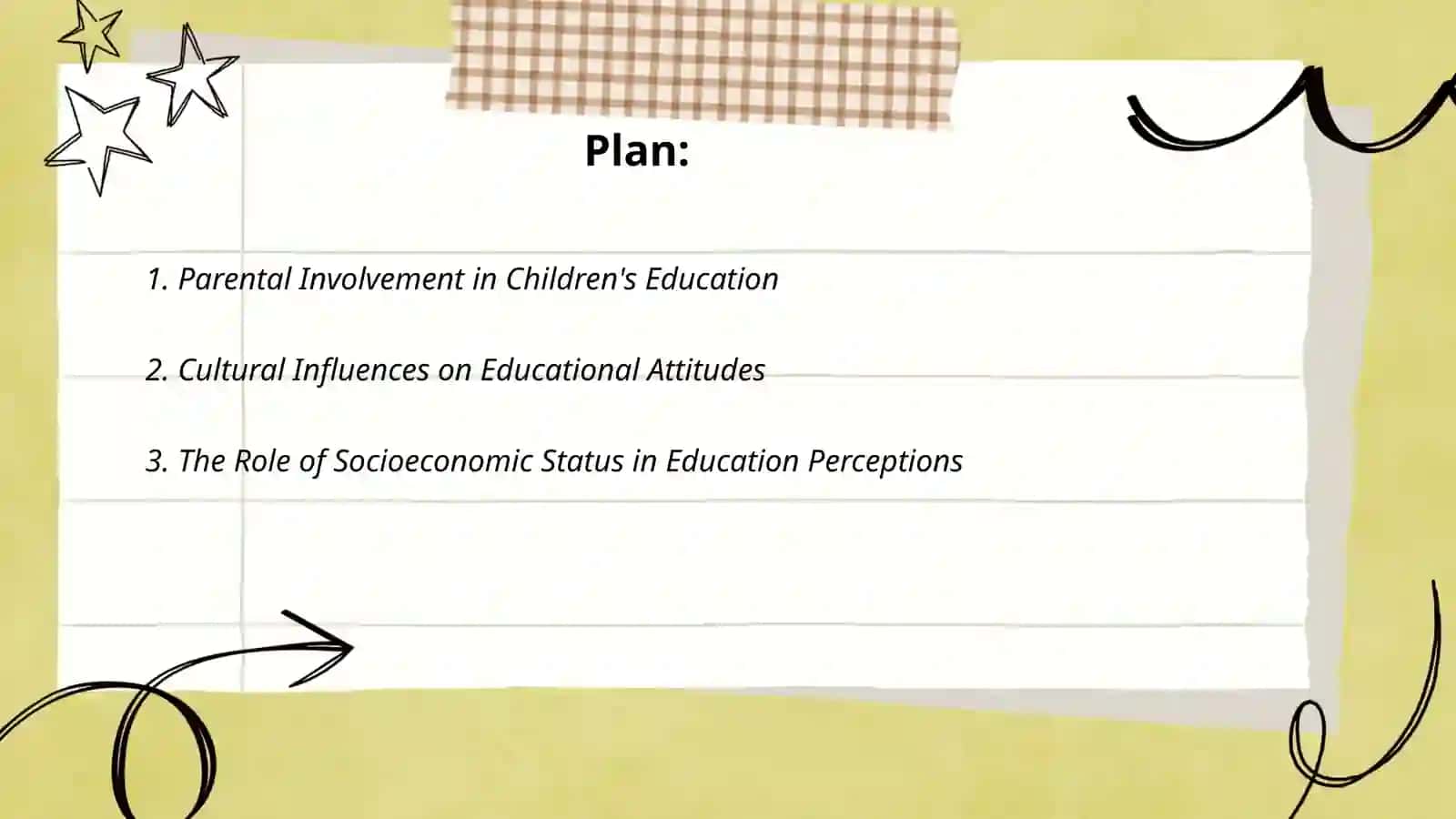 Attitudes toward children’s education 2