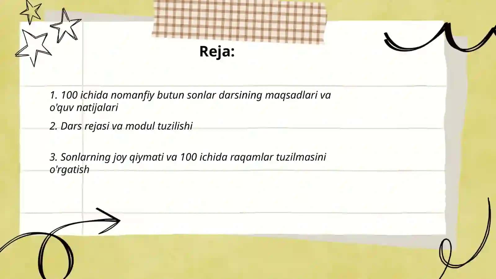 100ichida nomanfiy butun sonlar ustida arifmetik amallarni o'rgatish metodikasi 2